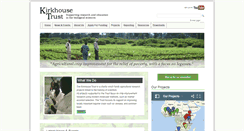 Desktop Screenshot of kirkhousetrust.org